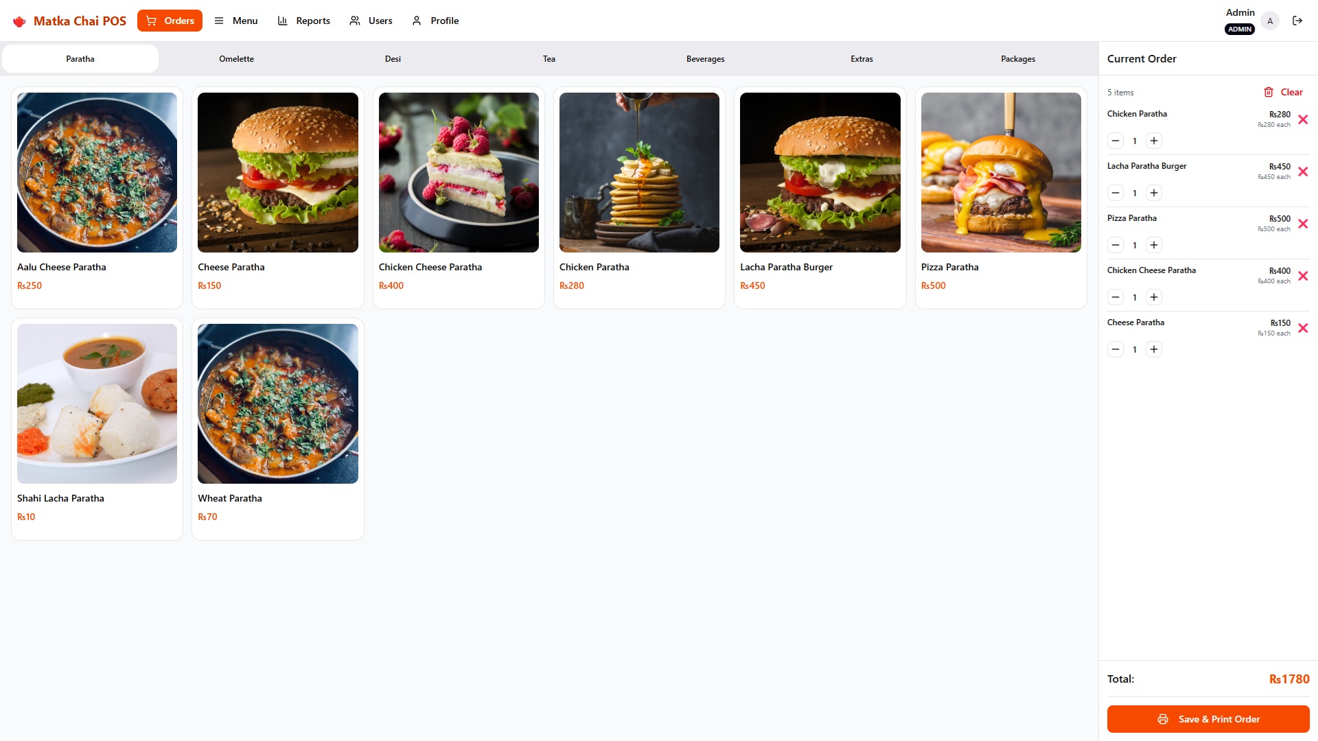 Point of Sale System for Restaurants